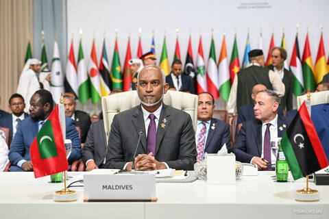 ޤަޠަރަށް އިސްރާއިލުން ދިން ހަމަލާއަކީ މުޅި އިސްލާމީ އުއްމަތަށް ދިން ހަމަލާއެއް: ރައީސް