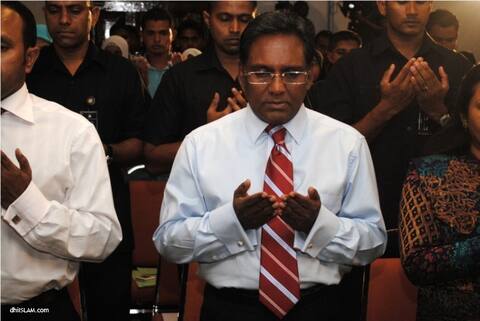 ގައުމުގައި ހަމަޖެހުމާއި ސުލްހަމަސަލަސްކަން ގާއިމްކުރުމަށް ހުރިހާ ރައްޔިތުން މަސައްކަތްކުރުމަށް ރައީސް ގޮވާލައްވައިފި