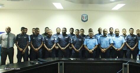 ފުލުހުންގެ އަސާސީ ތަމްރީނު ކޯހުގެ 26 ވަނަ ބުރުގެ މުދައްރިބުންނާ ކޮމިޝަނަރ އޮފް ޕޮލިސް ބައްދަލު ކުރައްވައިފި