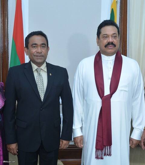 ރައީސުލްޖުމްހޫރިއްޔާގެ ދެކަނބަލުން ސްރީލަންކާގެ ރައީސްގެ ދެކަނބަލުންނާ ބައްދަލު ކުރައްވައިފި