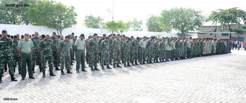 ޤައުމީ އެއްބައިވަންތަ ކަމުގެ ދުވަސް ފާހަގަ ކުރުމަށް ސިފައިންގެ މަރުކަޒުތަކުގައި ސުކޫތެއް ގެނެސްފި