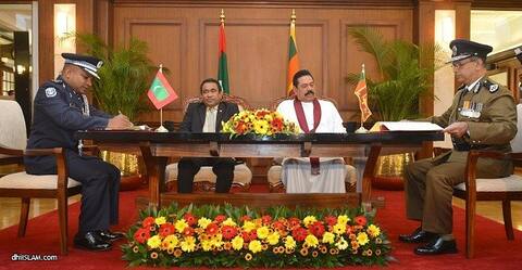 ދިވެހި ފުލުހުންނާއި ލަންކާ ފުލުހުންނާ ދެމެދު އެމް.އޯ.ޔޫ އެއްގައި ސޮއިކޮށްފި
