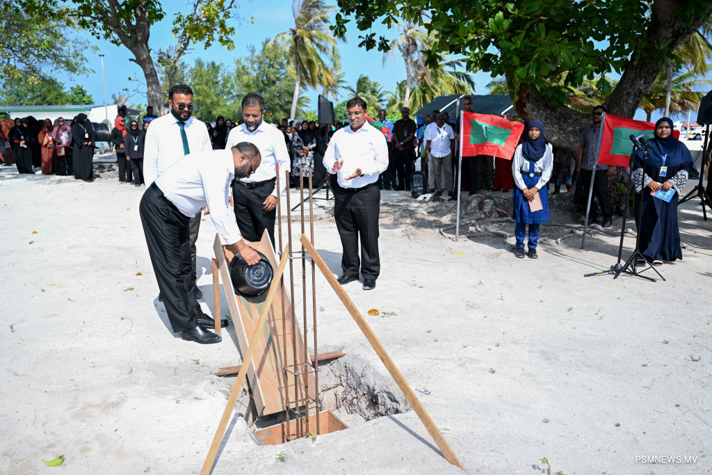 އޮޅުވެލިފުށީގައި ޤާއިމުކުރާ ޤުރުއާނާއި ބެހޭ މަރުކަޒުގެ ގޮފީގެ މަސައްކަތް ފަށައިފި