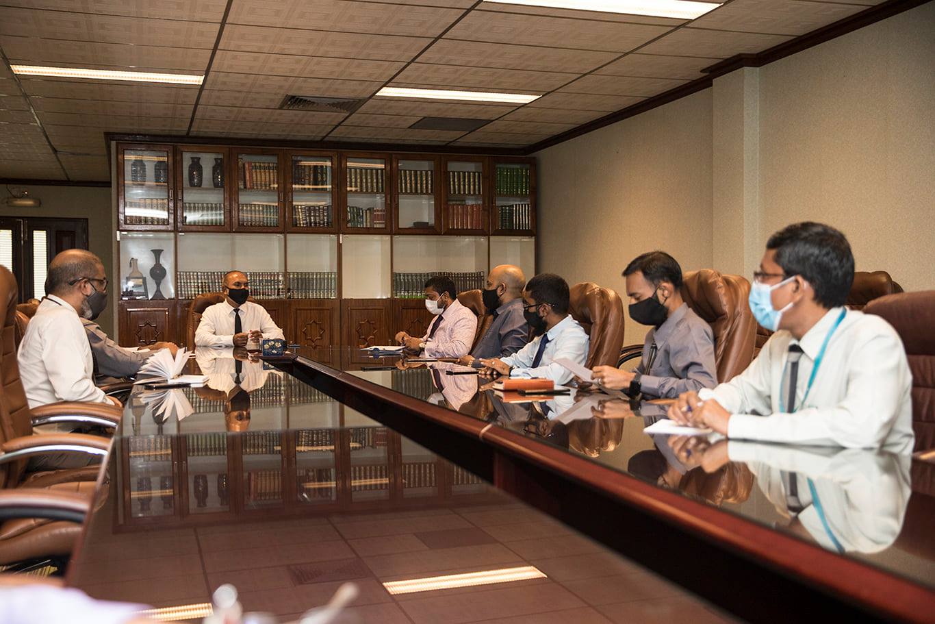 Dhivehi Raajjeyge Islami Universityge Is Beyfulhunna Islamic Minister Bahdhalu Kuravvaifi